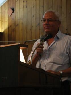 A lecture at Ben Zvi institute