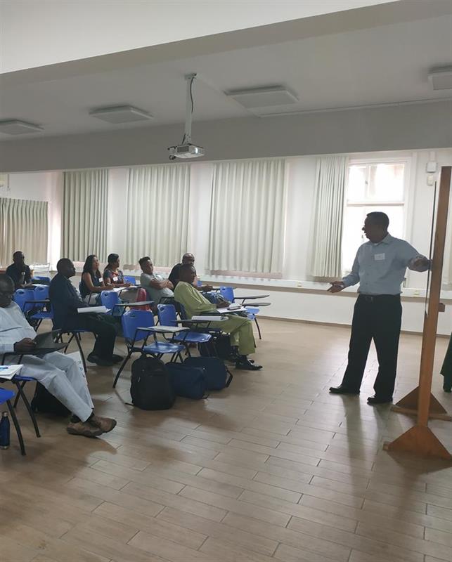 Integrated Water Resources Management course at Galillee College - Nahalal 16--30.10.18
